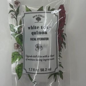 Bolero White Tea & Quinoa Facial Hydrator‎ 1.7 Fl Oz/50.2 ml NEW